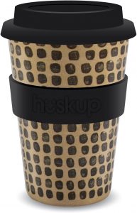 Huskup reusable cup with lid