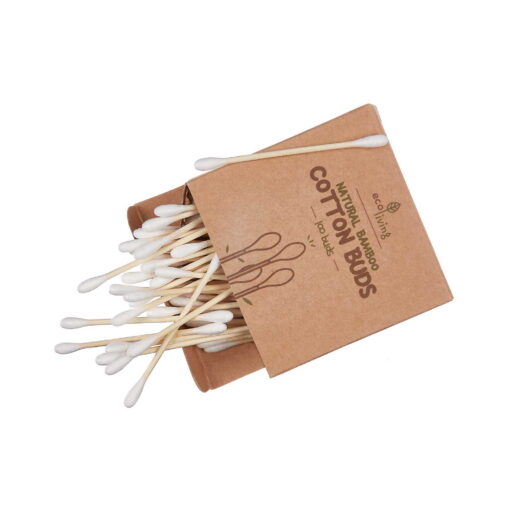 bamboo cotton buds open pack