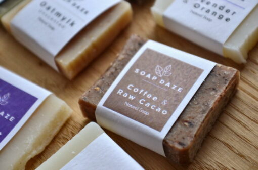 natural guest soaps coffee cacao