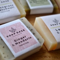 natural guest soaps ginger and manderin