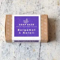 natural handmade soap bergamot and neroli box