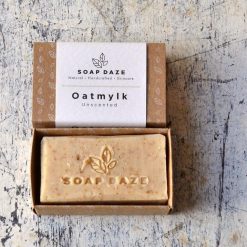 natural handmade soap oatmylk