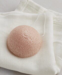 natural konjac sponge with flannel