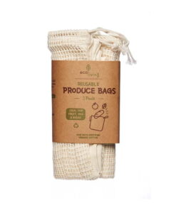 organic cotton produce bags