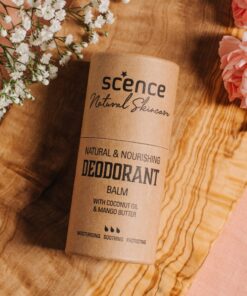 natural deodorant balm scence cool rose