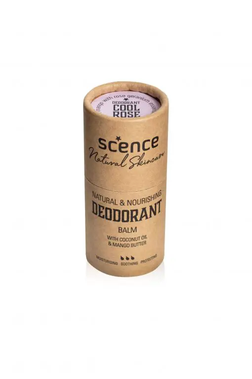 natural deodorant balm scence cool rose tube