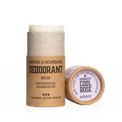 natural deodorant balm scence cool rose tube open