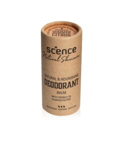 natural deodorant balm scence summer citrus tube