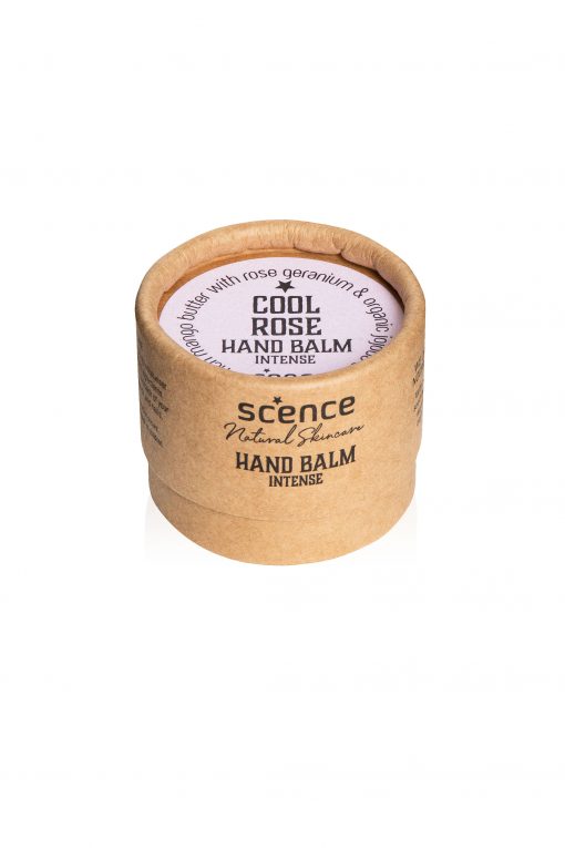 natural hand balm scence cool rose tub