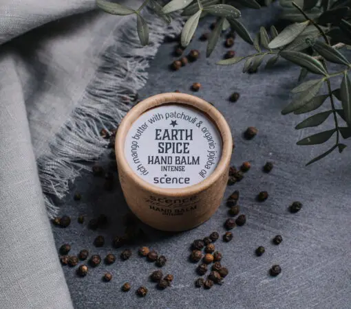 natural hand balm scence earth spice