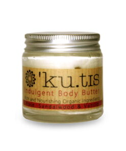 organic body butter kutis indulgent rose and sandalwood