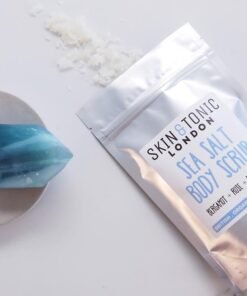 vegan body scrub sea salt packet