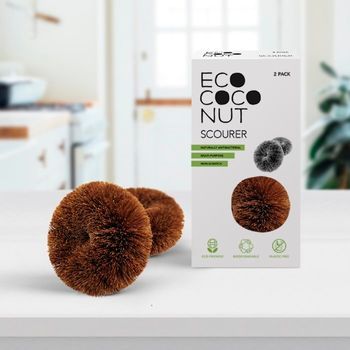 Coconut Scourers Pack of 2 from Ecococonut
