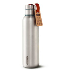 large insulated water bottle ocean label