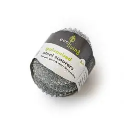 Recyclable Steel Scourers 3 Pack