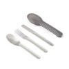 stainless steel travel cutlery set with case