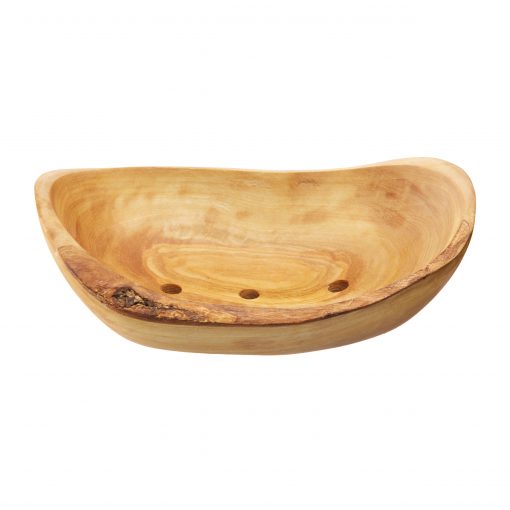 Natural Olive Wood Soap Dish