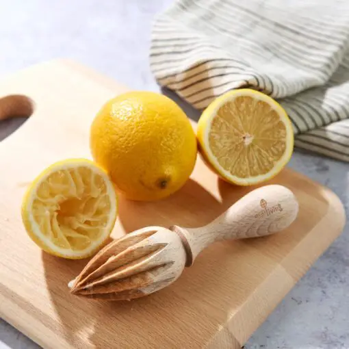 Wooden Lemon Juicer - Kitchen