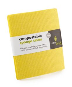 compostable sponge cloths - 4 pack