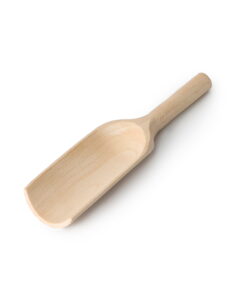 mini wooden scoop - large