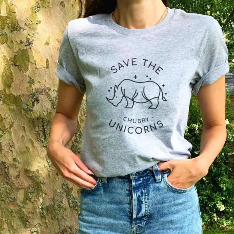 vegan outfitters save the chubby unicorns