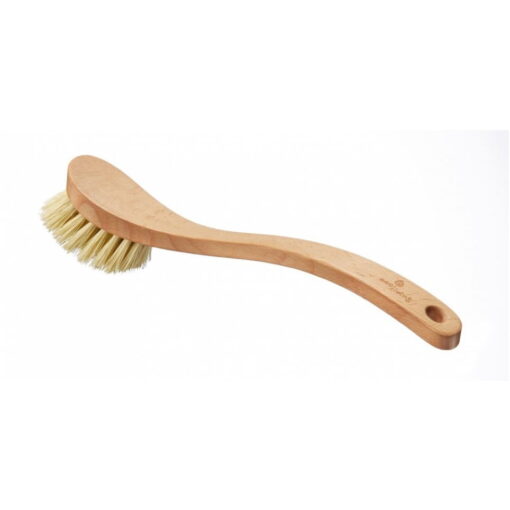 wooden washing up brush with bristles