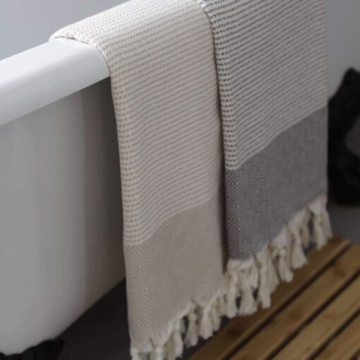 Peshtemal Towel Cotton Bath Luks Tulin