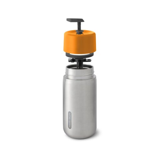 Black and Blum Insulated Travel Cup Orange Exploded