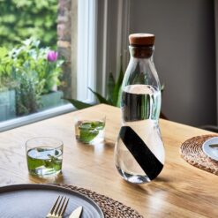black+blum eau carafe with charcoal filter table
