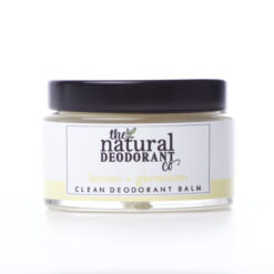 clean deodorant balm lemon and geranium the natural deodorant company