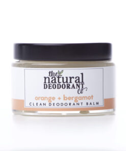 clean deodorant balm orange and bergamot the natural deodorant company