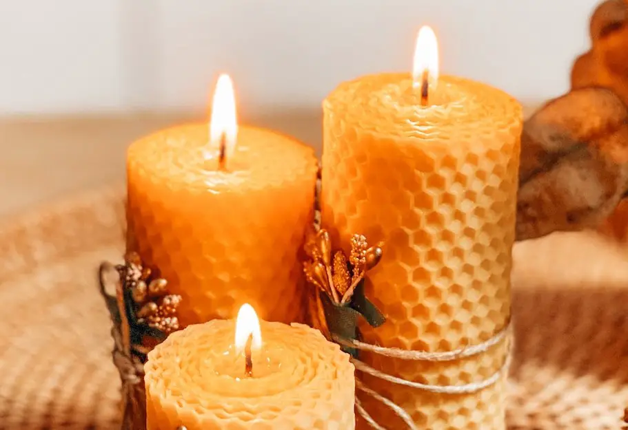 are beeswax candles safe