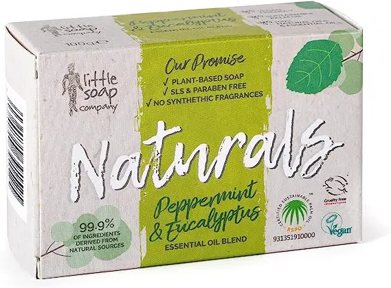 little soap company naturals peppermint and eucalyptus