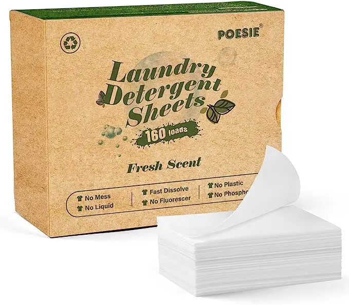 poesie laundry detergent sheets